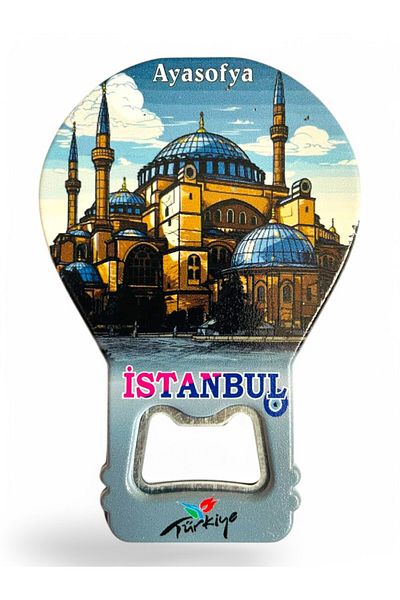 GALATA GIFT Bottle Opener Opener Magnet Balloon Shaped Istanbul Hagia Sophia Decorative Soda Soda Opener