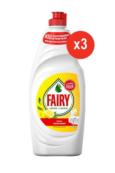 Fairy Detergent Lichid Vase 750ml Lamaie X 3