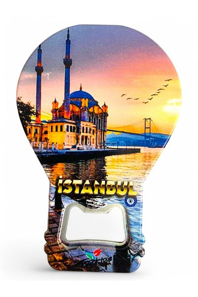 GALATA GIFT Decorative Soda Soda Soda Soda Ortaköy Mosque Magnet Balloon Shaped