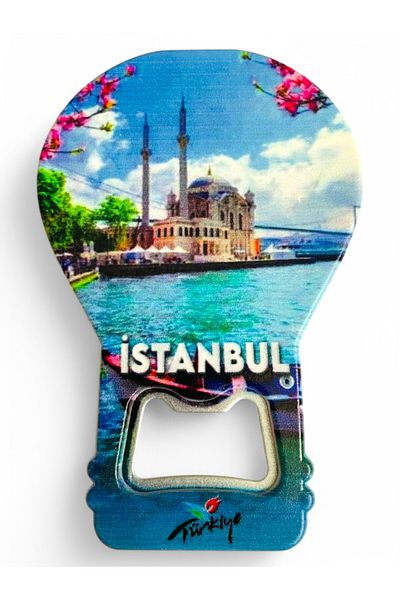 GALATA GIFT Decorative Soda Soda Soda Soda Ortaköy Mosque Magnet Balloon Shaped