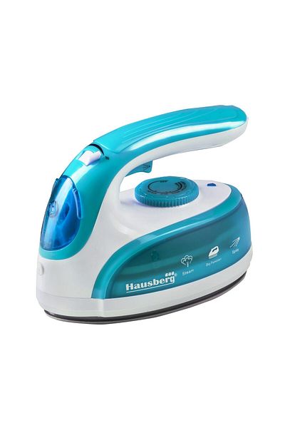 Hausberg Fier Calcat De Voiaj Hb-7910bl, 900w, Rezervor De Apa 50ml, Bleu