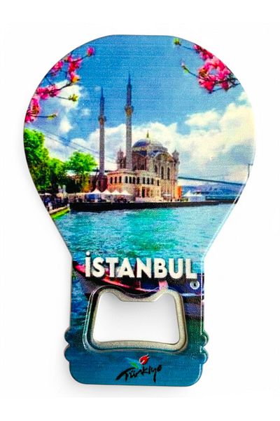 GALATA GIFT Decorative Soda Soda Soda Soda Ortaköy Mosque Magnet Balloon Shaped