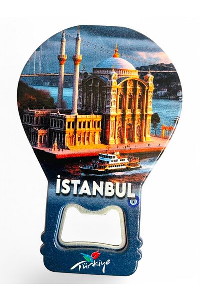 GALATA GIFT Decorative Soda Soda Soda Soda Ortaköy Mosque Magnet Balloon Shaped
