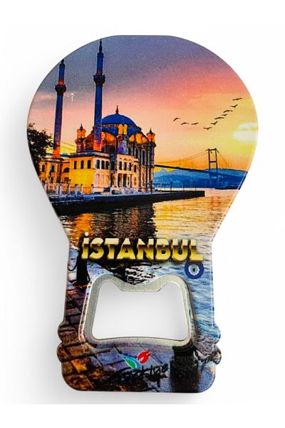 GALATA GIFT Decorative Soda Soda Soda Soda Ortaköy Mosque Magnet Balloon Shaped