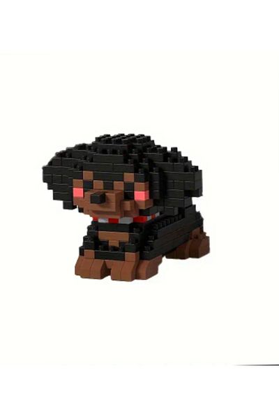 purple dragon Sausage Dog Bricks/Set Adult Hobby, Includes Building Blocks