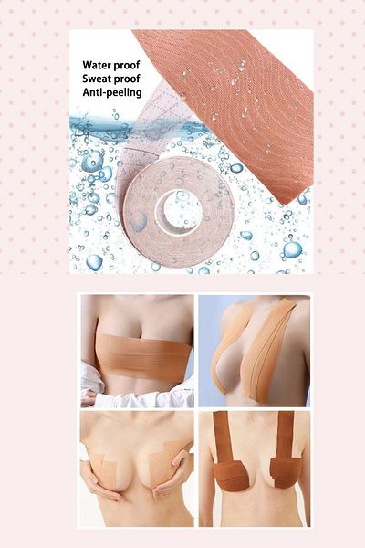 NEON EXPERT Ταινία ανύψωσης στήθους Shaper Tape Σταθεροποιητής στήθους Ανυψωτικό στήθους Στράπλες σουτιέν
