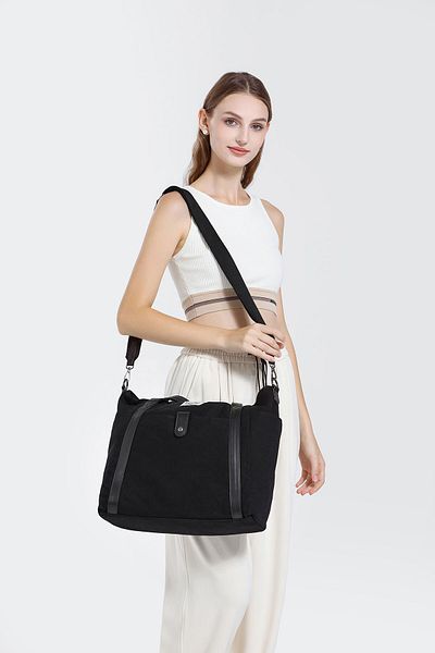 Getcho Gruger Women's Canvas Fabric Shoulder Bag and Crossbody Bag