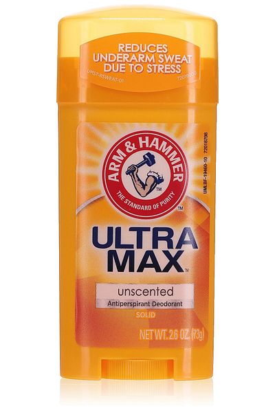 Arm&Hammer Ultra Max Solid Deodorant Unscented Antiperspirant 73g