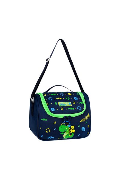 Niss Store Licensed Dinosaur Patterned Boy's Lunchbox with Thermos
