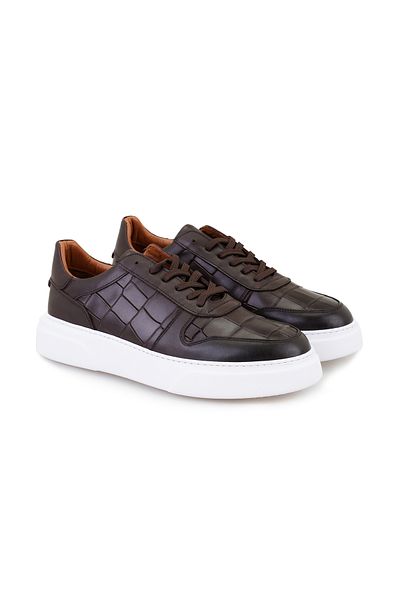Desa Ανδρικά δερμάτινα casual παπούτσια Vernon Brown