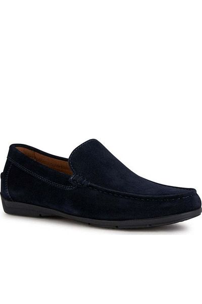 Geox Mocasini Albastri Pantofi Barbati