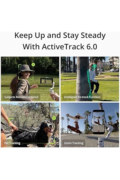 DJI OSMO Mobile 6 Smartphone Gimbal Stabilizer, 3-Axis Phone Gimbal, Android and iPhone Gimbal