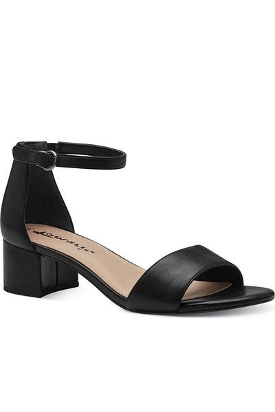 Tamaris Black Sandals Womens Shoes