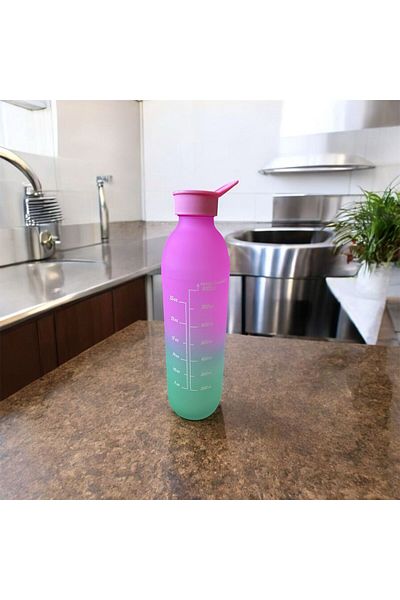 İpek Motivational Water Bottle Water Bottle 900 ml Tritan Sports Gym Water Bottle Bpa Free Water Bottle
