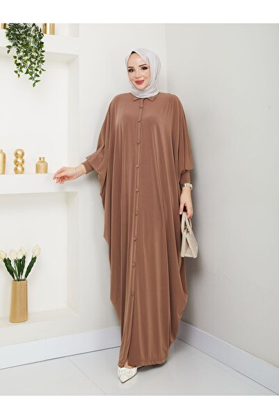 MODAMÜNASİP Mâneci lungi Sandy Ferace cu nasturi în față