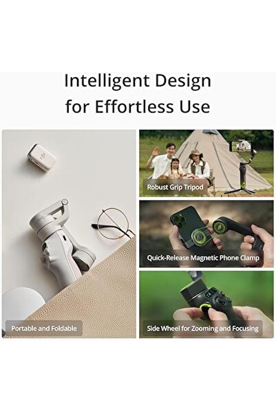 DJI OSMO Mobile 6 Smartphone Gimbal Stabilizer, 3-Axis Phone Gimbal, Android and iPhone Gimbal
