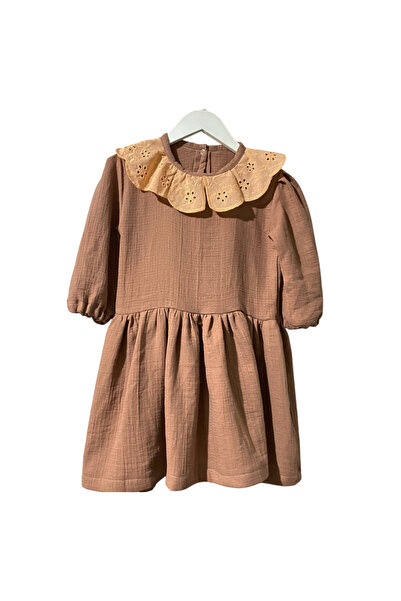 happykds123 Карамелена муселинова рокля