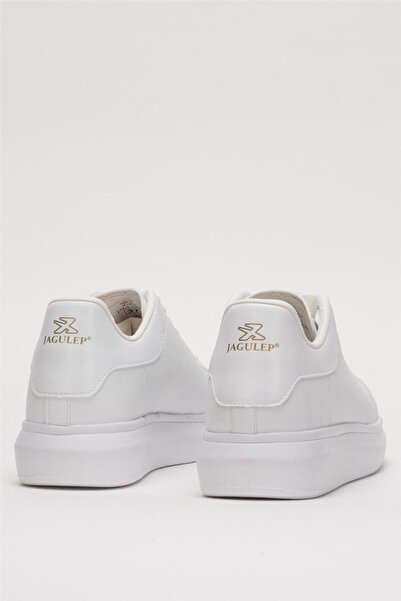 Liger Унісекс кросівки на високій підошві для щоденного спорту, білі