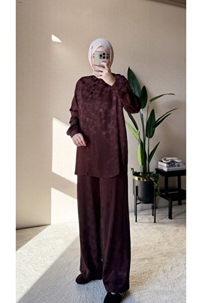 Venoura Jacquard Premium Set - Bitter Brown Honeycomb