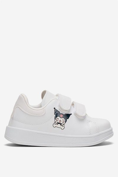 Liger Unisex sportovní obuv - Kuromi potištěný suchý zip bílý