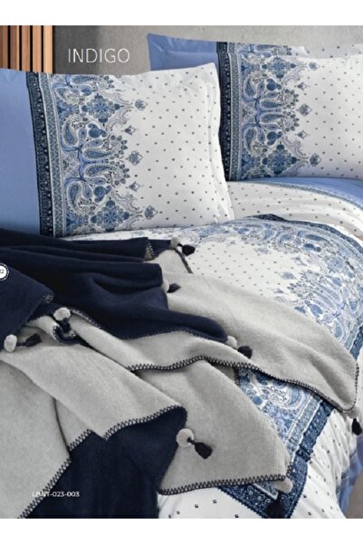 The Fabric Avocado Sleep Double Pompom Blanket Duvet Cover Set