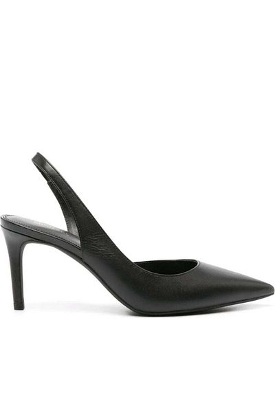 Michael Kors Black High Heels Womens Shoes