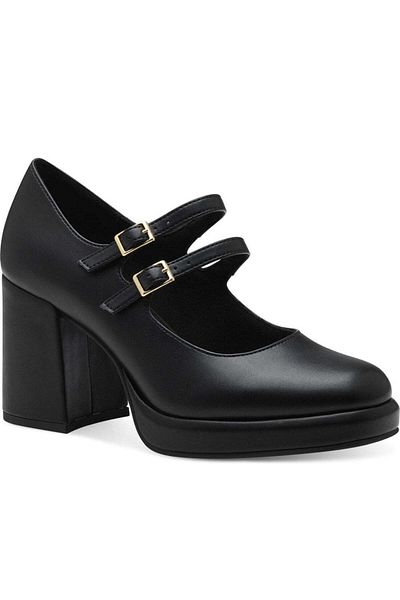 Marco Tozzi Black Formal Shoes Womens Shoes