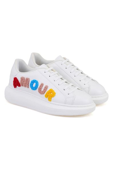 Desa Pantofi sport albi de damă