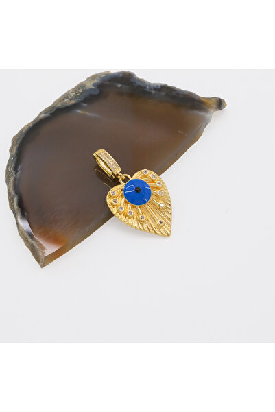 FerizZ Ajda Charm Çelik Altın Kaplama Kadın Nazar Boncuklu Model-CHR-105