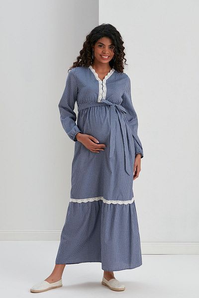 LİYACA Tesettur Maternity Dress