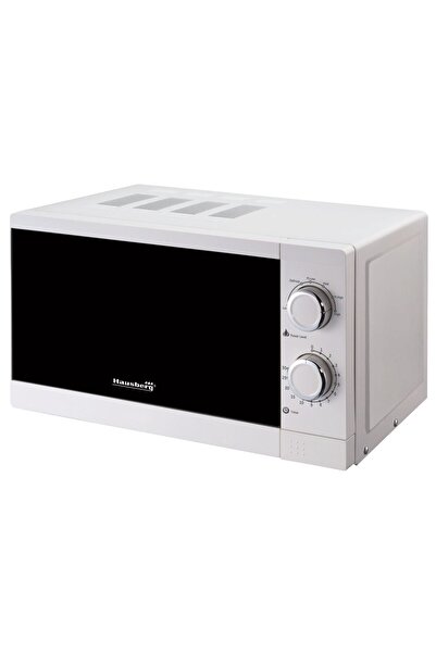 Hausberg Φούρνος μικροκυμάτων Hb-8005ab, 20 L, 700 W, Μηχανικός, Λευκό