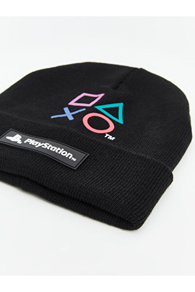 LC Waikiki Lcw Bedrucktes Set aus Mütze und Handschuhen für Jungen