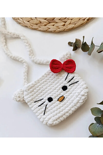 MİESSA Amigurumi küçük çocuk örgü çanta, örgü çocuk çantası, bayramlık hediye...