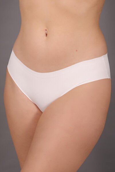 C&City Non-Slip Waist Laser Slip Panties C19203 Ecru