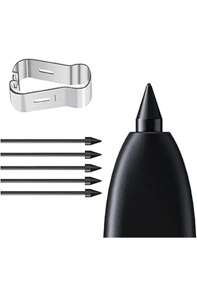 NETWORK ART Microsonic samsung galaxy tab s10 ultra x920 pencil tips 5-pack black