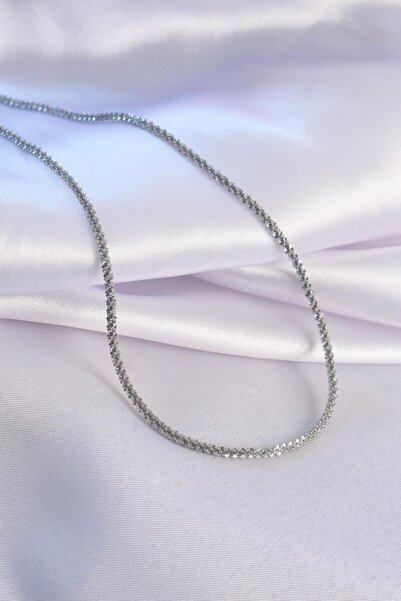 OCEANDESING Steel Silver Color Necklace 45 cm
