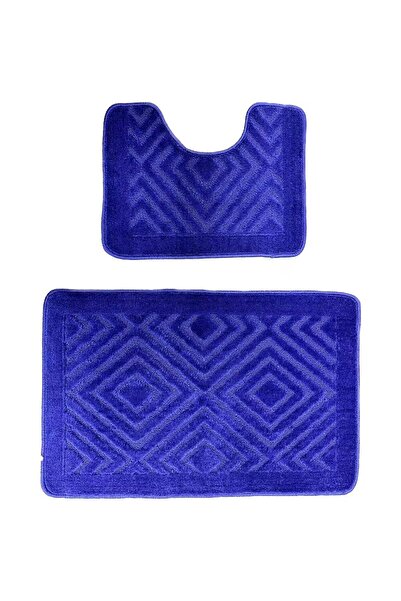 Hausberg Set 2 covoare baie HAUSBERG HB-H435BL, material textil, 46x72/46x35 ...