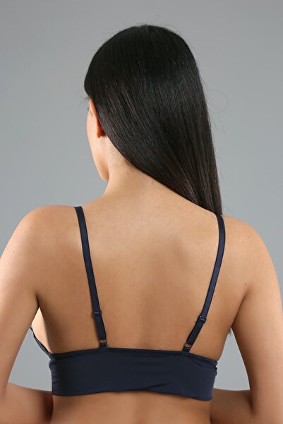 C&City Navy Blue Covered Bralet C18320
