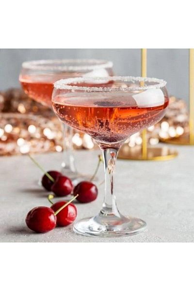 Paşabahçe 6-Piece Bistro Cup Glass Dessert Service Glass 6-Piece 44136