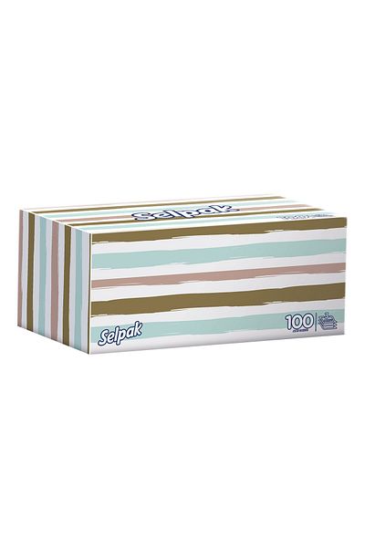 Selpak Maxi Box of 100 Wipes