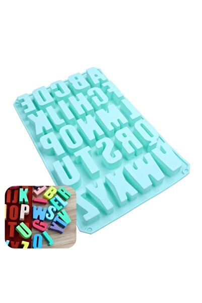 Genel Markalar Epoksi Reçine Harf Alfabe , Kokulutaş, Sabun ,mum Silikon Kalıbı