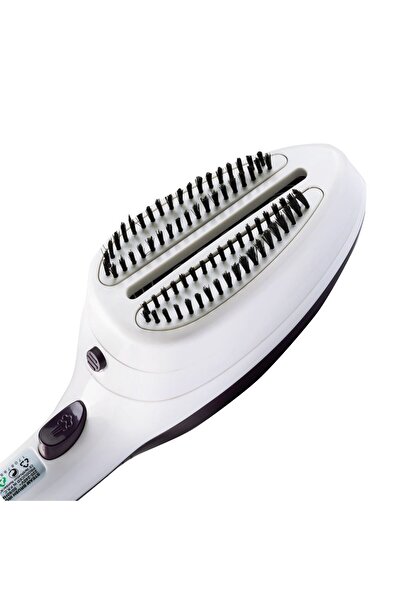 Hausberg Fier de calcat vertical cu talpa ceramica HB-7885MV ,1100 W , accesoriu detasabil cu 2 perie, Mov