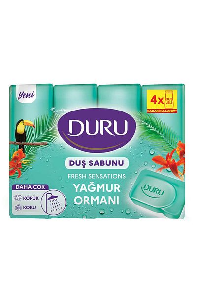 Duru Fresh Sensations Rainforest 4X150 g