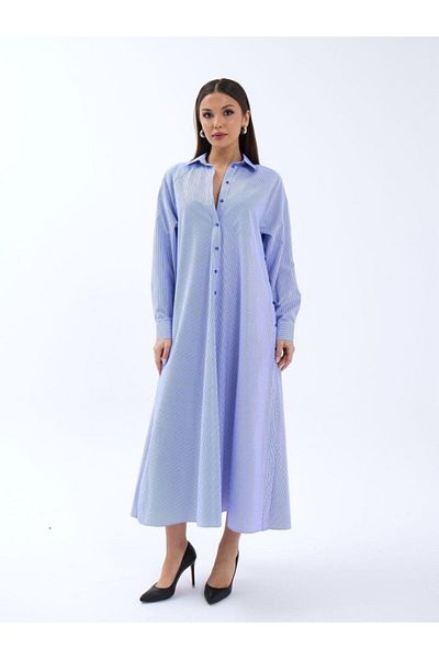 Modayakamoz ROCHIE 5857 cu dungi albastre și albe