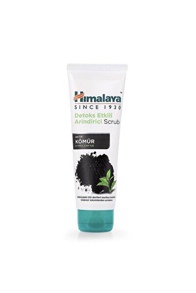 Himalaya Detox Etkili Arındırıcı Kömür&Yeşil Çay Scrub 75 Ml
