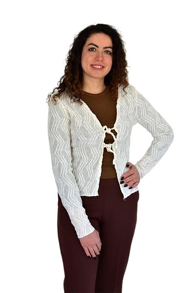 BAGLAN Women's Summer Authentic Wrap Cardigan Bgl-St04246