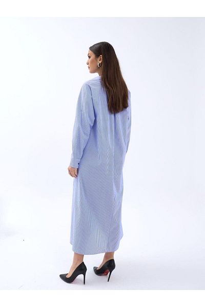 Modayakamoz ROCHIE 5857 cu dungi albastre și albe