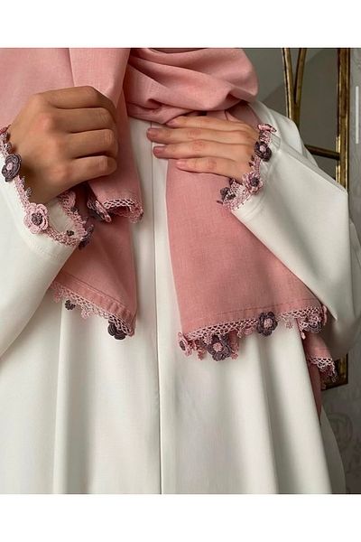 Nimet Abla Butik Hand Embroidered Prayer Dress