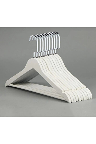 menofis Beyaz Ahşap Askı Kıyafet Elbise Ve Gömlek Askısı Özel Siyah Amerikan ...