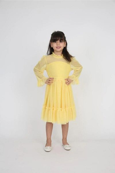 Nacar Girl 0-24 Bear Tshirt and Skirt Set